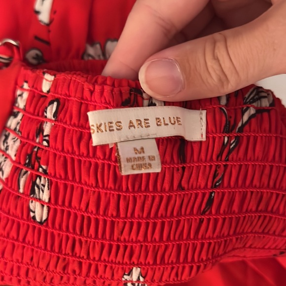 Red romper - Picture 4 of 4